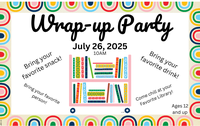 Teen Summer Reading Wrap UP